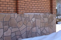 Фасад дома лемезит цвет шоколад Фасад дома лемезит цвет шоколад