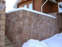 Фасад дома лемезит цвет шоколад Фасад дома лемезит цвет шоколад