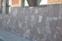 Фасад дома лемезит цвет шоколад Фасад дома лемезит цвет шоколад